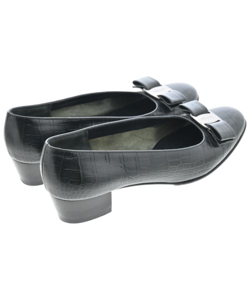 Salvatore Ferragamo（サルバトーレフェラガモ）パンプス 黒 サイズ:6 1/2(24cm位) レディース/2200618250097