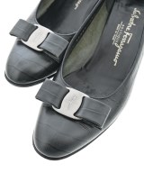 Salvatore Ferragamo（サルバトーレフェラガモ）パンプス 黒 サイズ:6 1/2(24cm位) レディース/2200618250097
