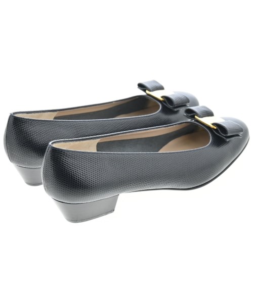 Salvatore Ferragamo（サルバトーレフェラガモ）パンプス 紺 サイズ:7 1/2(25cm位) レディース/2200633876050