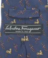 Salvatore Ferragamo（サルバトーレフェラガモ）ネクタイ 紺 サイズ:- メンズ/2200633956028