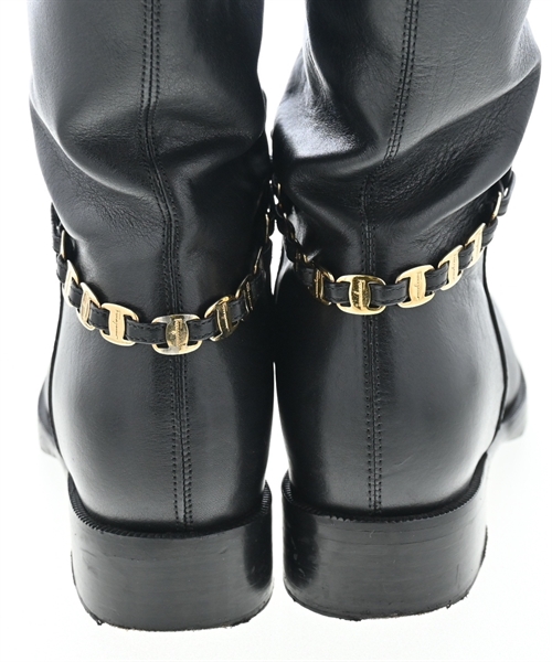 Salvatore Ferragamo（サルバトーレフェラガモ）ブーツ 黒 サイズ:6(23.5cm位) レディース/2200606383110