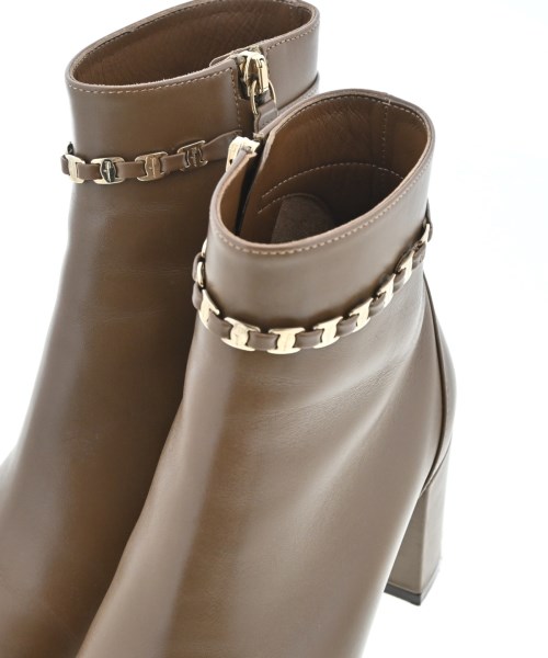 Salvatore Ferragamo（サルバトーレフェラガモ）ブーツ 茶 サイズ:6(23.5cm位) レディース/2200610807015