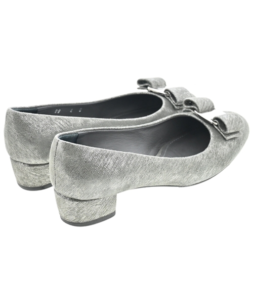 Salvatore Ferragamo（サルバトーレフェラガモ）パンプス グレー サイズ:4(21.5cm位) レディース/2200611411044