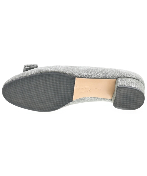 Salvatore Ferragamo（サルバトーレフェラガモ）パンプス グレー サイズ:4(21.5cm位) レディース/2200611411044