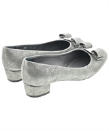 Salvatore Ferragamo（サルバトーレフェラガモ）パンプス グレー サイズ:4(21.5cm位) レディース/2200611411044