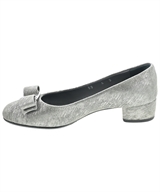 Salvatore Ferragamo（サルバトーレフェラガモ）パンプス グレー サイズ:4(21.5cm位) レディース/2200611411044