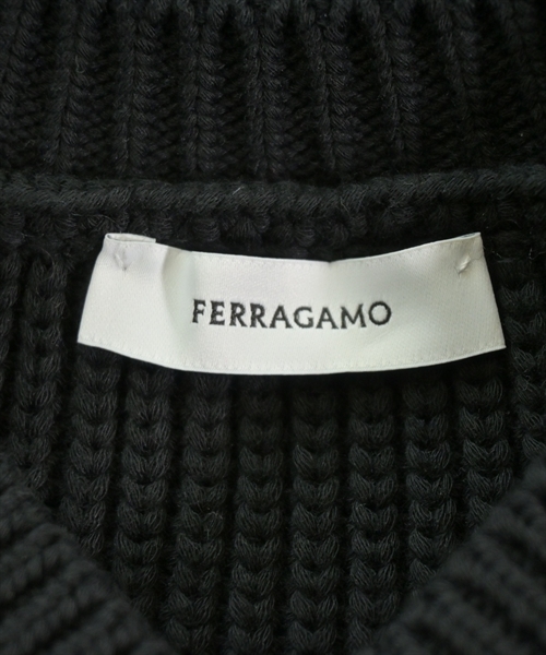 Salvatore Ferragamo（サルバトーレフェラガモ）ニット・セーター 黒 サイズ:XL レディース/2200113534043