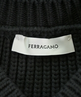Salvatore Ferragamo（サルバトーレフェラガモ）ニット・セーター 黒 サイズ:XL レディース/2200113534043