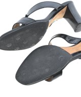 Salvatore Ferragamo（サルバトーレフェラガモ）サンダル 黒 サイズ:7(24.5cm位) レディース/2200612851061
