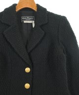 Salvatore Ferragamo（サルバトーレフェラガモ）ジャケット 黒 サイズ:38(S位) レディース/2200610028038