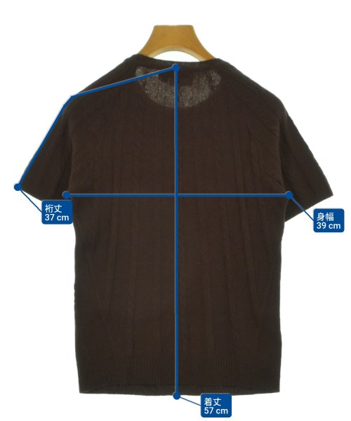 Salvatore Ferragamo（サルバトーレフェラガモ）ニット・セーター 茶 サイズ:XS レディース/2200614179019