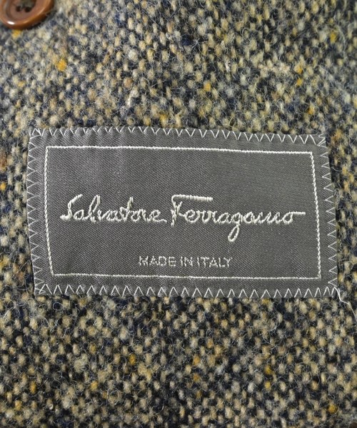 Salvatore Ferragamo（サルバトーレフェラガモ）ステンカラーコート ベージュ サイズ:48(L位) メンズ/2200614869019