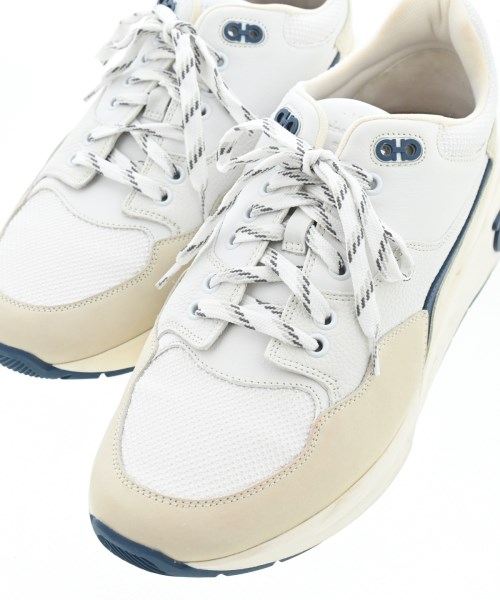 Salvatore Ferragamo（サルバトーレフェラガモ）スニーカー 白 サイズ:UK9 1/2(28cm位) メンズ/2200611709035