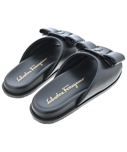 Salvatore Ferragamo（サルバトーレフェラガモ）ブーツ 黒 サイズ:6(23.5cm位) レディース/2200615572109