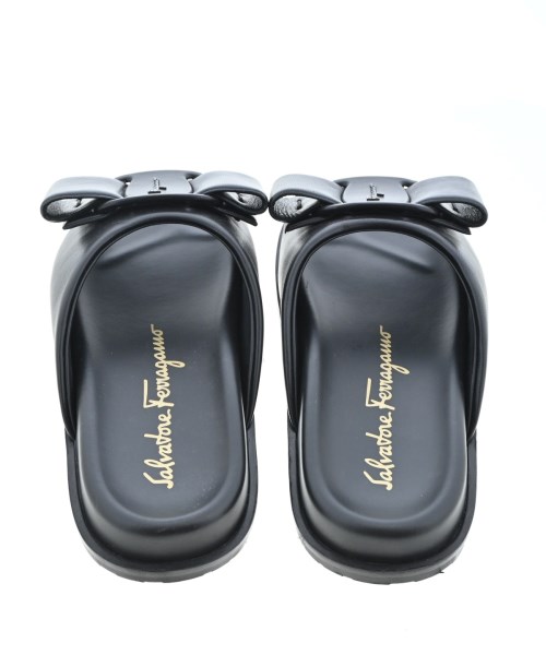 Salvatore Ferragamo（サルバトーレフェラガモ）ブーツ 黒 サイズ:6(23.5cm位) レディース/2200615572109