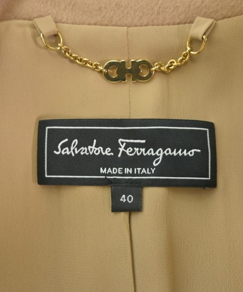 Salvatore Ferragamo（サルバトーレフェラガモ）チェスターコート ベージュ サイズ:40(M位) レディース/2200615916064