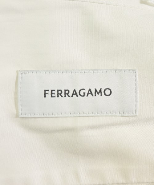Salvatore Ferragamo（サルバトーレフェラガモ）ドレスシャツ 白 サイズ:36(S位) レディース/2200616170052