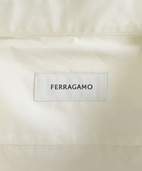 Salvatore Ferragamo（サルバトーレフェラガモ）ドレスシャツ 白 サイズ:36(XS位) メンズ/2200616170069