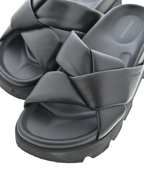 Salvatore Ferragamo（サルバトーレフェラガモ）サンダル 黒 サイズ:5(22.5cm位) レディース/2200608940014