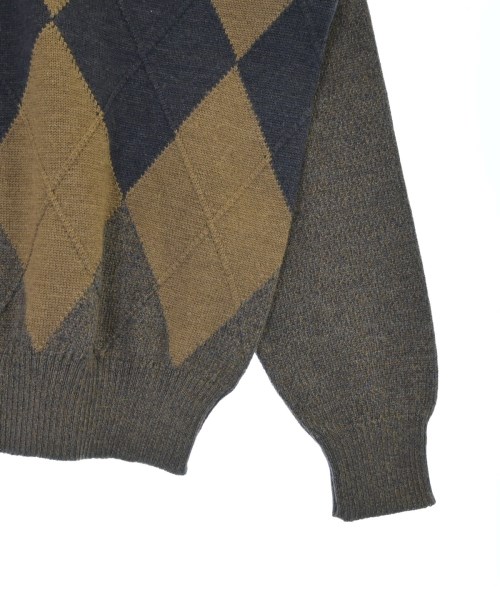 Salvatore Ferragamo（サルバトーレフェラガモ）ニット・セーター 茶 サイズ:S メンズ/2200619565107