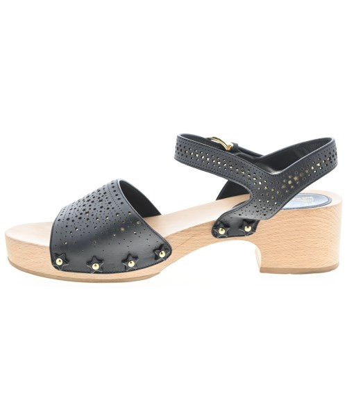 Salvatore Ferragamo（サルバトーレフェラガモ）サンダル 黒 サイズ:7(24.5cm位) レディース/2200610450198