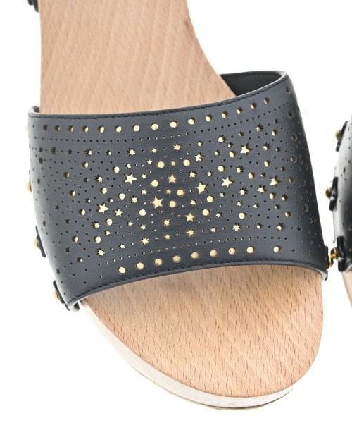 Salvatore Ferragamo（サルバトーレフェラガモ）サンダル 黒 サイズ:7(24.5cm位) レディース/2200610450198