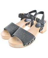 Salvatore Ferragamo（サルバトーレフェラガモ）サンダル 黒 サイズ:7(24.5cm位) レディース/2200610450198