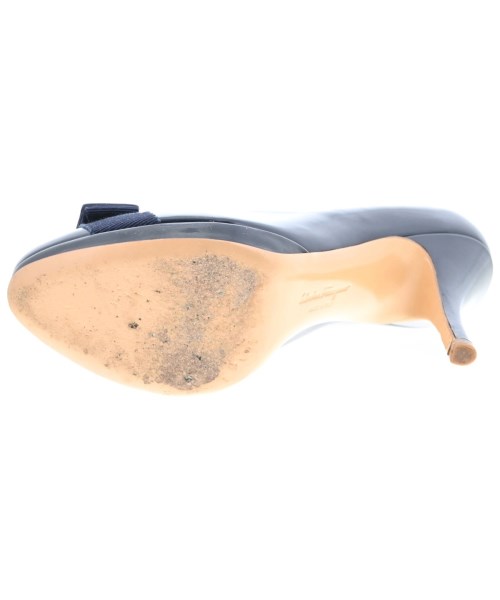 Salvatore Ferragamo（サルバトーレフェラガモ）パンプス 紺 サイズ:5(22.5cm位) レディース/2200599293045