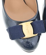 Salvatore Ferragamo（サルバトーレフェラガモ）パンプス 紺 サイズ:5(22.5cm位) レディース/2200599293045
