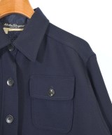 Salvatore Ferragamo（サルバトーレフェラガモ）カジュアルシャツ 紺 サイズ:40(M位) レディース/2200607477108