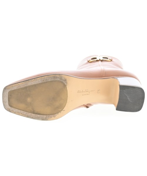 Salvatore Ferragamo（サルバトーレフェラガモ）ブーツ 茶 サイズ:6 1/2(24cm位) レディース/2200673895011