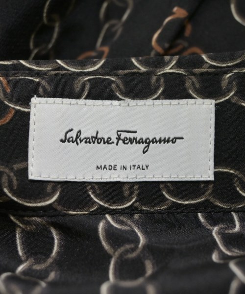 Salvatore Ferragamo（サルバトーレフェラガモ）カジュアルシャツ 黒 サイズ:F レディース/2200674755024