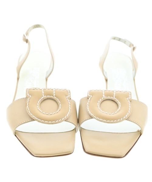 Salvatore Ferragamo（サルバトーレフェラガモ）サンダル ベージュ サイズ:7(24.5cm位) レディース/2200671857011