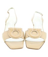Salvatore Ferragamo（サルバトーレフェラガモ）サンダル ベージュ サイズ:7(24.5cm位) レディース/2200671857011