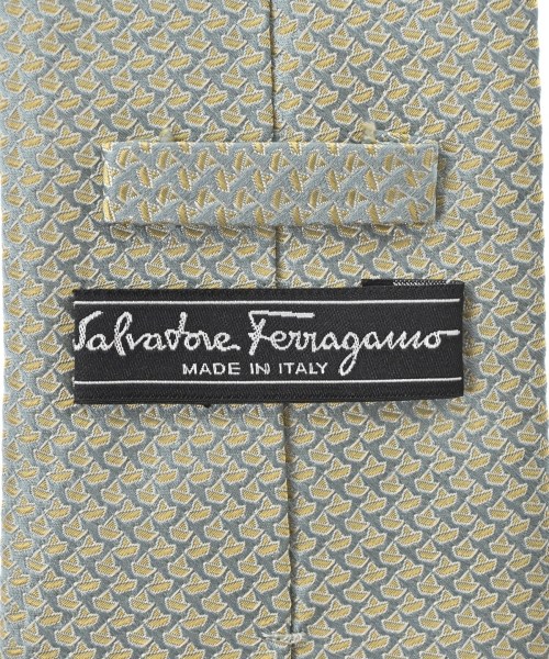 Salvatore Ferragamo（サルバトーレフェラガモ）ネクタイ 緑 サイズ:- メンズ/2200675903035