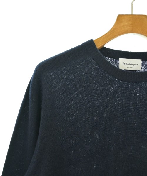Salvatore Ferragamo（サルバトーレフェラガモ）ニット・セーター 紺 サイズ:L メンズ/2200678999035