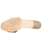 Salvatore Ferragamo（サルバトーレフェラガモ）サンダル 紺 サイズ:9(26cm位) レディース/2200679975496
