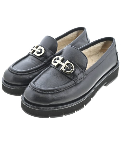 Salvatore Ferragamo(サルバトーレフェラガモ)ドレスシューズ/ローファー 黒 サイズ:-(23cm位)/2200675858069