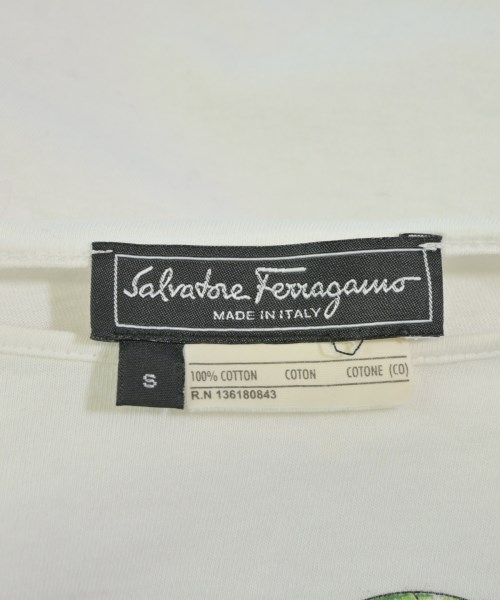 Salvatore Ferragamo（サルバトーレフェラガモ）Tシャツ・カットソー 白 サイズ:S レディース/2200680942036