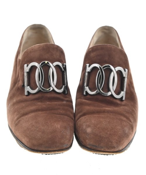 Salvatore Ferragamo（サルバトーレフェラガモ）ドレスシューズ/ローファー 茶 サイズ:8(25.5cm位) レディース/2200677876221