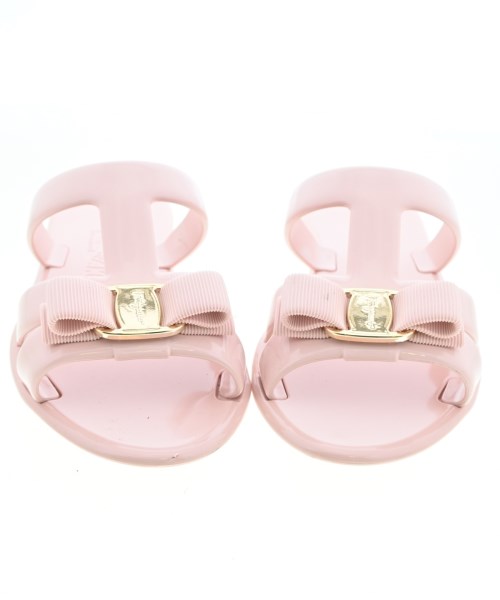 Salvatore Ferragamo（サルバトーレフェラガモ）サンダル ピンク サイズ:7(24.5cm位) レディース/2200682005043