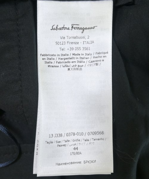 Salvatore Ferragamo（サルバトーレフェラガモ）スラックス グレー サイズ:44(S位) メンズ/2200680601599