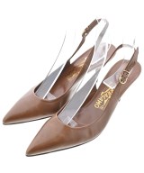 Salvatore Ferragamo（サルバトーレフェラガモ）パンプス 茶 サイズ:7 1/2(25cm位) レディース/2200689227172