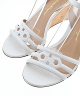 Salvatore Ferragamo（サルバトーレフェラガモ）サンダル 白 サイズ:7(24.5cm位) レディース/2200694465019