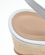 Salvatore Ferragamo（サルバトーレフェラガモ）サンダル 白 サイズ:7(24.5cm位) レディース/2200694465019