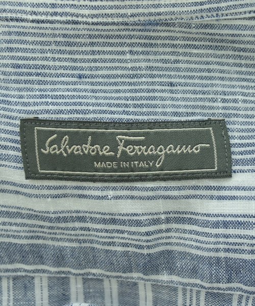 Salvatore Ferragamo（サルバトーレフェラガモ）カジュアルシャツ 青 サイズ:L メンズ/2200694973132