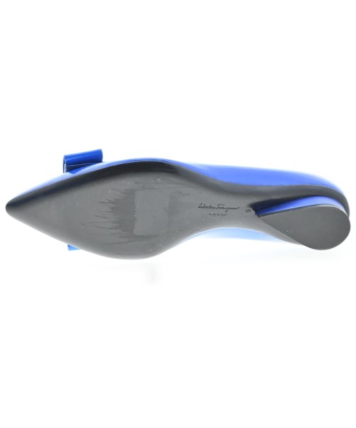 Salvatore Ferragamo（サルバトーレフェラガモ）パンプス 青 サイズ:9(26.5cm位) レディース/2200695210021