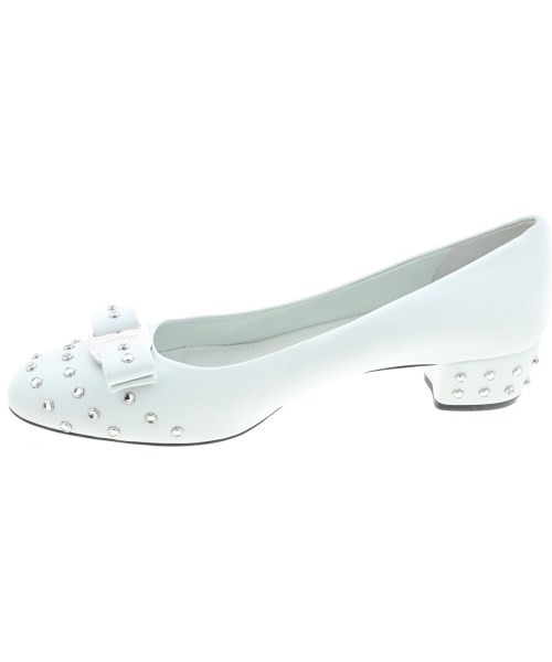 Salvatore Ferragamo（サルバトーレフェラガモ）パンプス 白 サイズ:9(26.5cm位) レディース/2200695210038