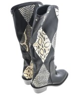 Salvatore Ferragamo（サルバトーレフェラガモ）ブーツ 黒 サイズ:6(23.5cm位) レディース/2200695210045