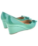 Salvatore Ferragamo（サルバトーレフェラガモ）パンプス 緑 サイズ:5 1/2(23cm位) レディース/2200696082016